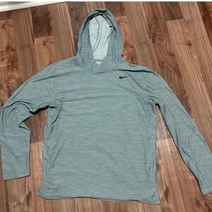 Nike Light Gray Dri-FIT Top